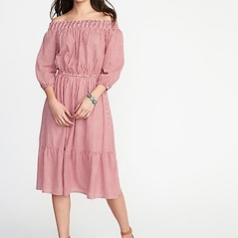 Red gingham dress